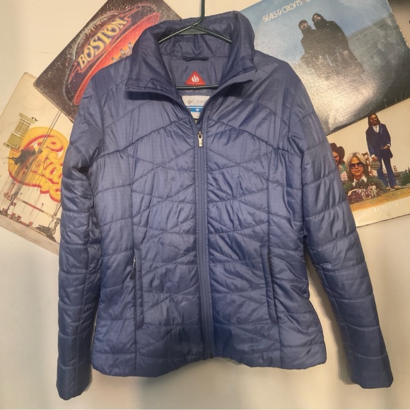 COLUMBIA WOMENS OMNI HEAT PUFFER JACKET SZ M - Picture 1 of 6